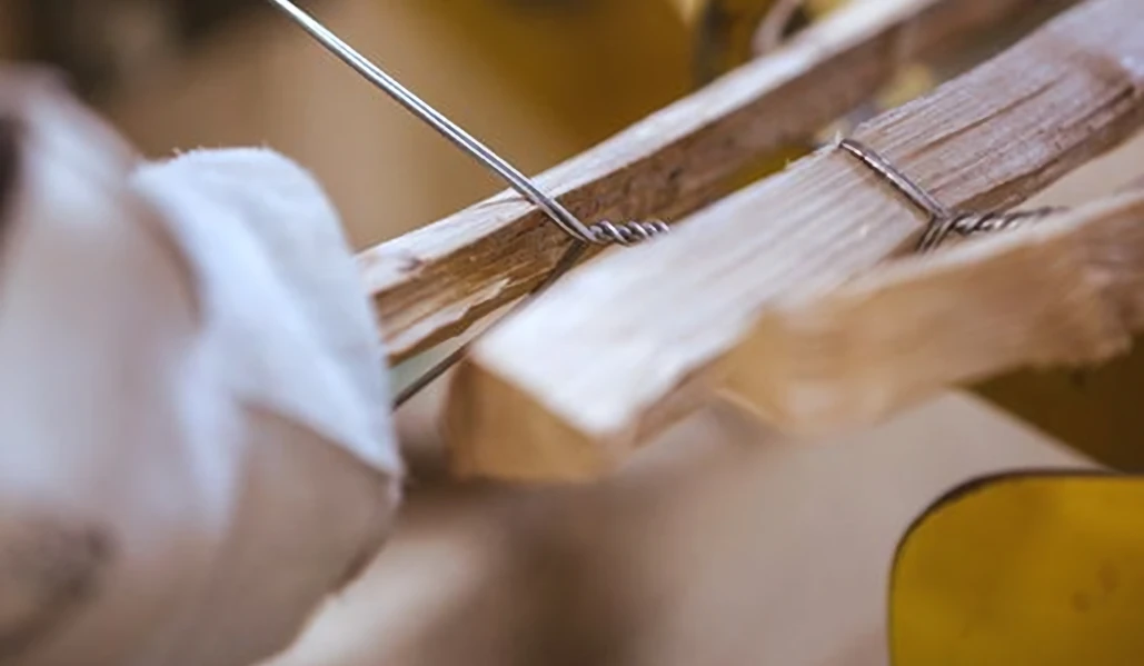 Fabrication de la ganivelle