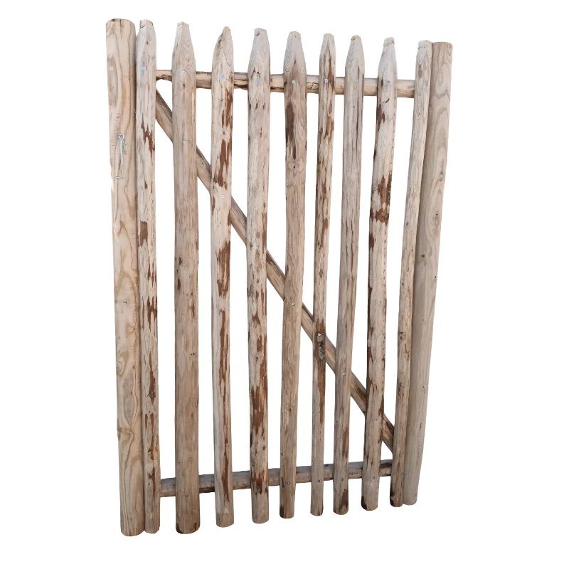 Portillon en bois de châtaignier - type A