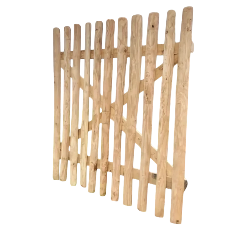 Portillon en bois de châtaignier - type B